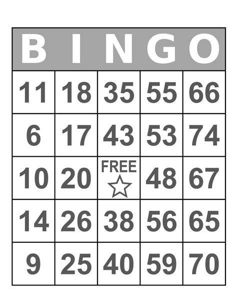 Bingo is a game that gets people excited and these printable bingo cards make it easy to play at home. Bingo Cards 1000 cards 1 per page Large Print immediate | Etsy