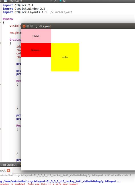 Qt How To Put A Rectangle In A Particular Row And Column In