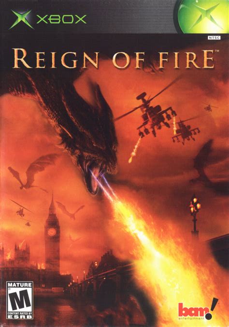 Reign Of Fire 2002 Xbox Box Cover Art Mobygames