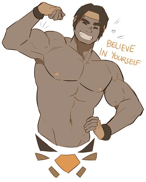 Believe In Yourself Sexy Shirtless Hunk From Voltron Legendary