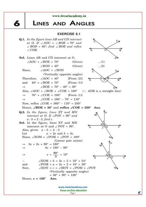 Ncert Solutions For Class 9 Maths Chapter 1 Exercise 1 2 Number System