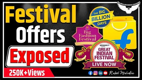 Amazon Great Indian Festival Sale Flipkart Big Billion Days Exposed