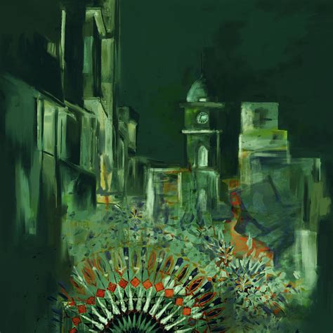 Painting 796 2 Cunningham Clock Tower Painting By Mawra Tahreem Fine
