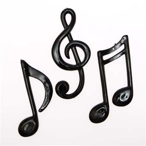 Small Plastic Music Notes