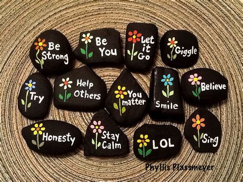 10 Excellent Kindness Rocks Rock Painting Ideas Inspiration You Can Get