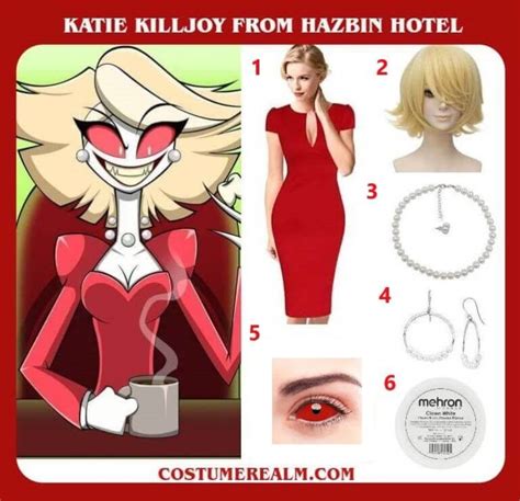 How To Dress Like Katie Killjoy Costume Guide Diy Hazbin Hotel Costume