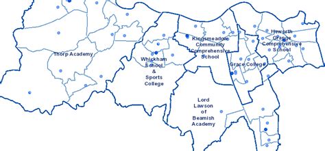 Gateshead Maps School Catchments