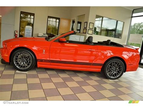 2014 Race Red Ford Mustang Shelby Gt500 Svt Performance Package