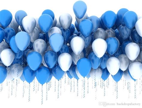 10/15pcs 1st birthday balloons blue confetti latex ballons boy baby one 1 year old first 40 pcs blue set agate marble balloons silver confetti balloon wedding valentine's day baby shower. 2019 7x5ft Blue Silver Balloons Backdrop Children Kids ...