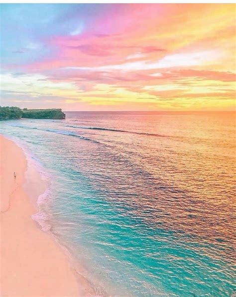 Pin By Amira Ahmed On Pic Pastel Sunset Beach Wallpaper Sky Aesthetic