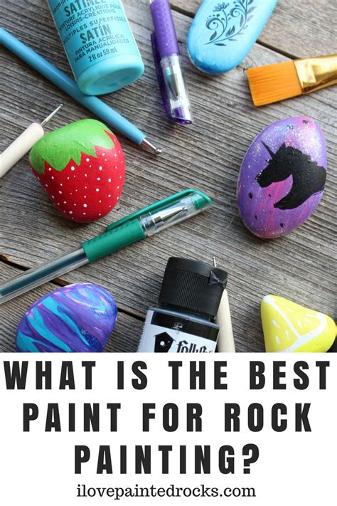 How To Paint Rocks For Kids Using Paint Pens For Small Areas And