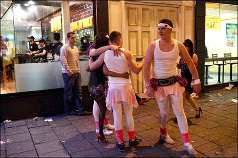 Outrageous Photographs Of Drunken Brits