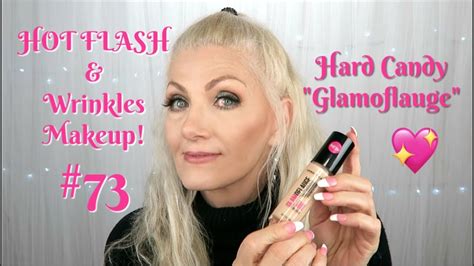 hot flash and wrinkles makeup 73 hard candy glamoflauge foundation bentlyk youtube