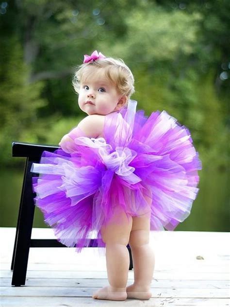 Flower Girl Dress Tulle And Purple Dress Baby Tulle Dress Lovely