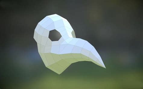 Plague Doctor Papercraft Mask Download And Make Your Own