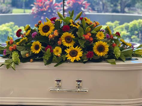 Beautiful white elegant coffin... - Final Goodbye Funerals