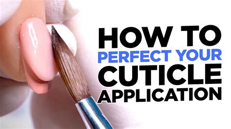 How To Perfect Your Cuticle Application Prevent Acrylic Nails From