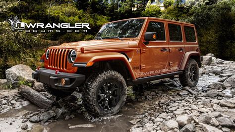 2018 Jeep Wrangler Unlimited Rubicon Leaked Images Renders Motor1