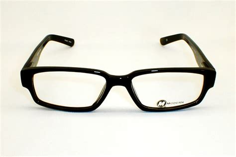 vintage mens eyeglasses frames black 50s 60s modern optical eyewear