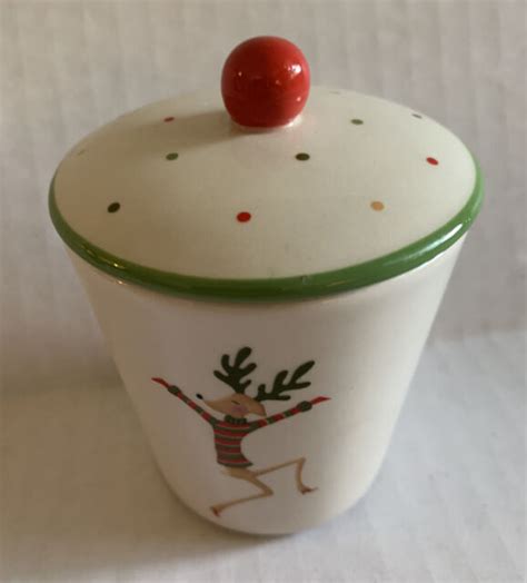 Yankee Candle Reindeer Christmas Tea Light Votive Candle Holder With