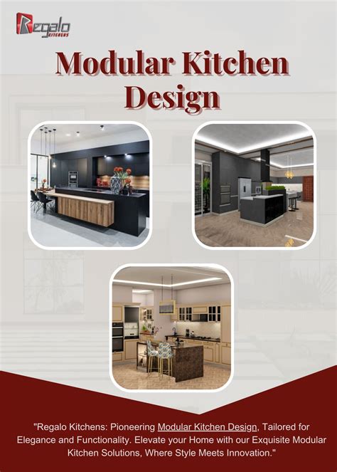 Ppt Modular Kitchen Design Regalo Kitchens Powerpoint Presentation
