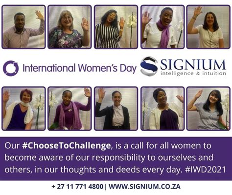 Will You Choosetochallenge On International Women’s Day 2021