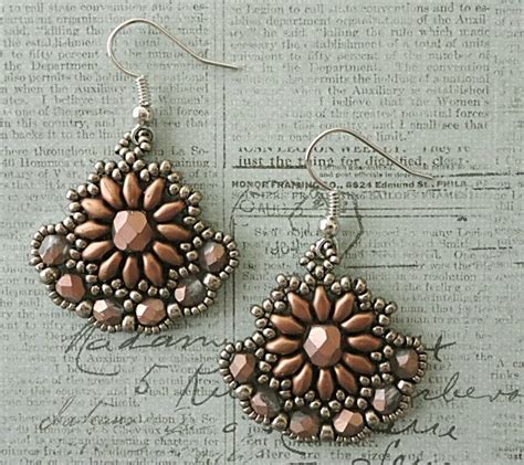 Lindas Crafty Inspirations Gypsy Earrings Apollo Gold And Pewter