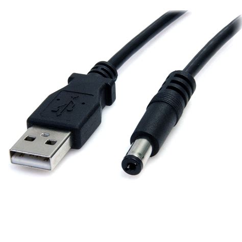3 Ft Usb To Type M Barrel 5v Dc Power Cable Power Cable
