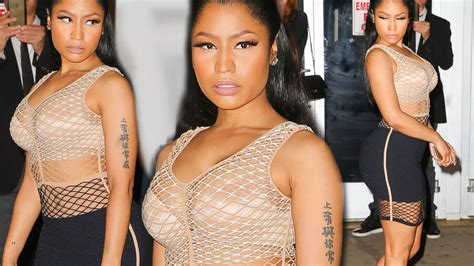 Nicki Minaj Looks In The Best Shape Ever As She Squeezes Her Curves Into Revealing Alexander