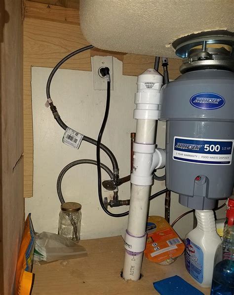 Go under the sink and listen for what part is making the sound (plumbing under sinks vary). plumbing - Should a brand new AAV be able to leak water ...
