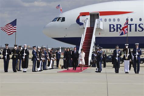 British Prime Minister Visits Joint Base Andrews