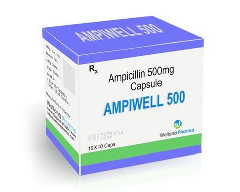 Ampiwell 500 Ampicillin Capsule 500mg Cool And Dry Place At Best Price