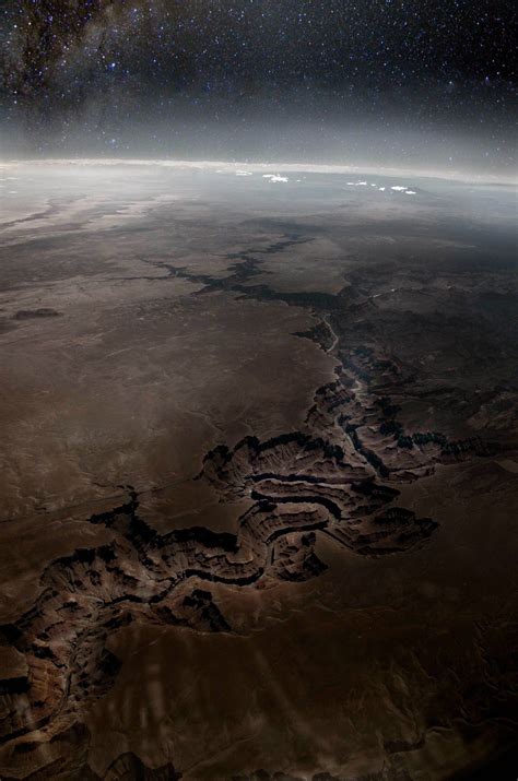 Grand Canyon From Space Pics