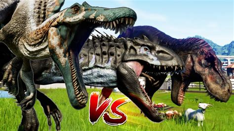 Dinosaur Fight Spinosaurus Vs Indominus Rex Battle T Rex Porn Sex Picture