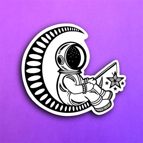 Astronaut Sticker