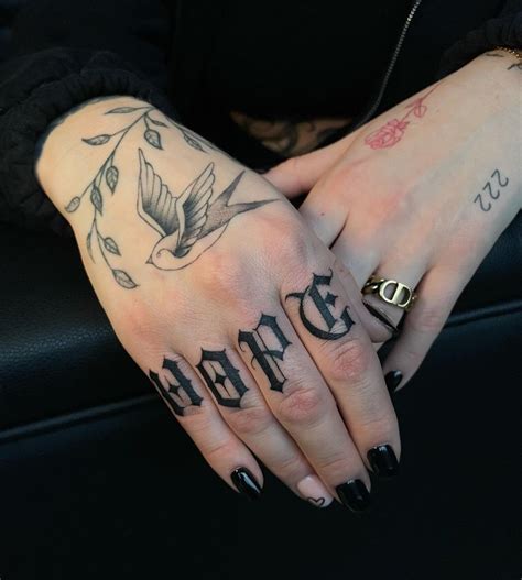 101 Finger Tattoo Ideas That Will Win Your Heart Instantly
