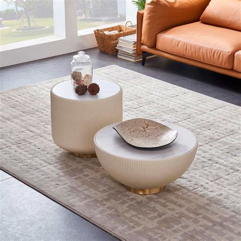 Stone Patterned Coffee Table Ae 931 Modern Console Tables