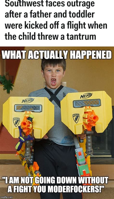 Kid With Nerf Gun Meme Meme Walls