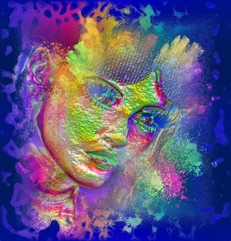 Abstract Face Woman Clip Art Stock Illustration Illustration Of