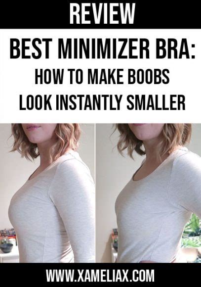 Best Minimizer Bra Before And After How To Make Boobs Look Smaller