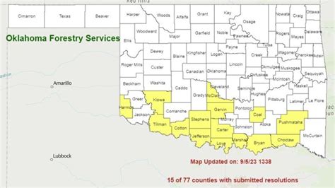 Oklahoma Burn Bans Extend To 15 Counties With More Expected On The Horizon