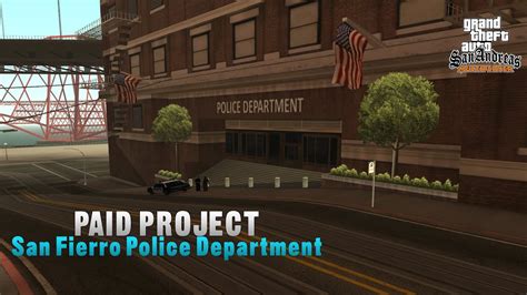 PAID PROJECT San Fierro Police Department SAMP MAP YouTube