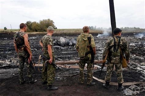 Jetliner Explodes Over Ukraine Struck By Missile Officials Say The