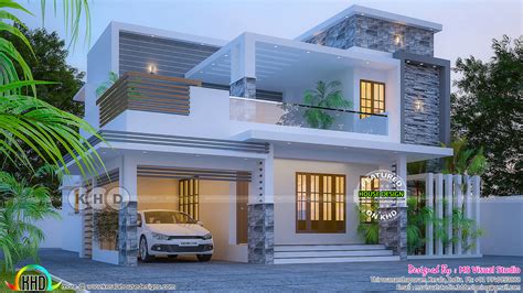 Bhk Stunning Square Feet Home Design Kerala Home Design And