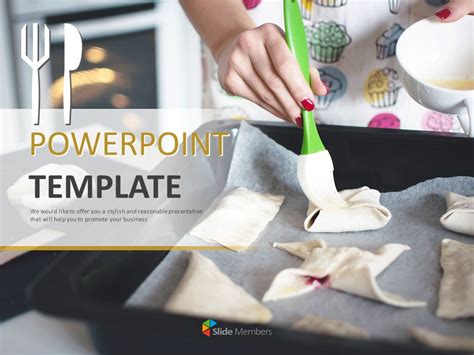 Free Ppt Template Cooking Class