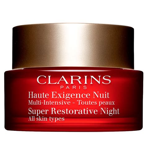 Clarins Super Restorative Night Cream - All Skin Types - 50ml | London ...