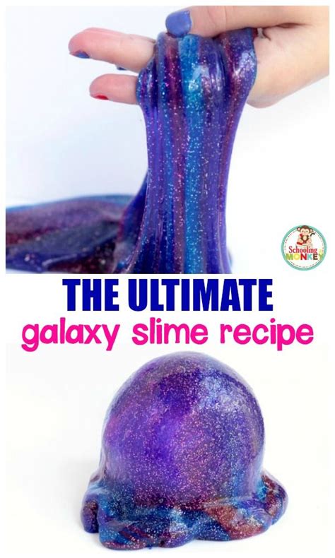 How To Make Galaxy Slime The Sparkliest Most Amazing