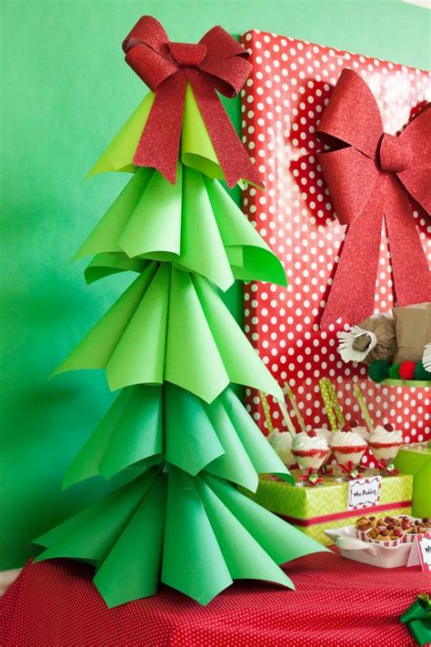 24 Diys On How To Make A Paper Christmas Tree Guide