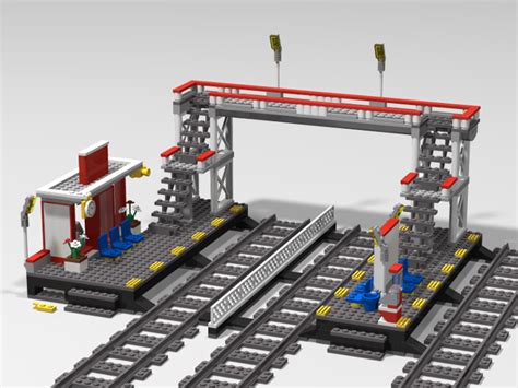 Train Station Lego 7937 Extended From Bricklink Studio Bricklink