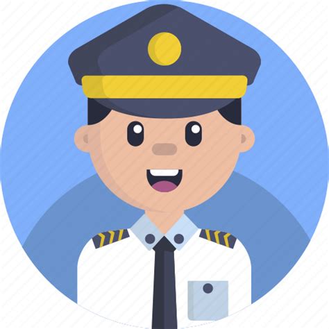 Flight Airport Captain Pilot Icon Download On Iconfinder
